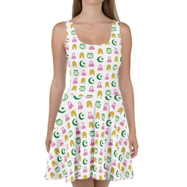 AL-GHAYB Vogue Skater Dress