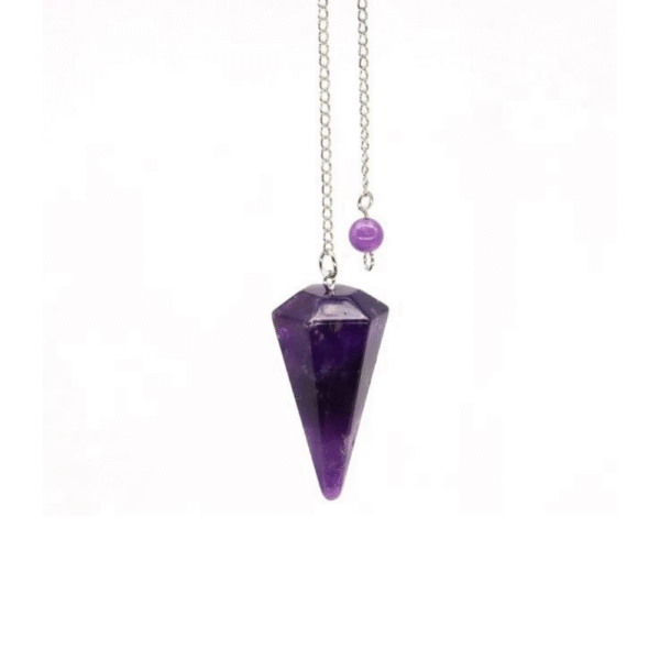 Amethyst Healing Pendulum