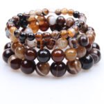 Coffee Agate Natural Gem Bracelet - Image 5