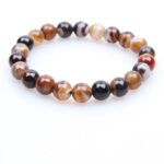 Coffee Agate Natural Gem Bracelet - Image 3