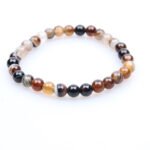 Coffee Agate Natural Gem Bracelet - Image 4
