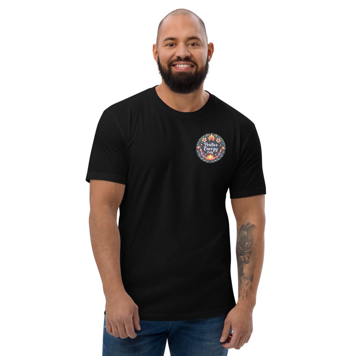 Positive Energy Only Men’s Signature Cotton Tee - Image 1