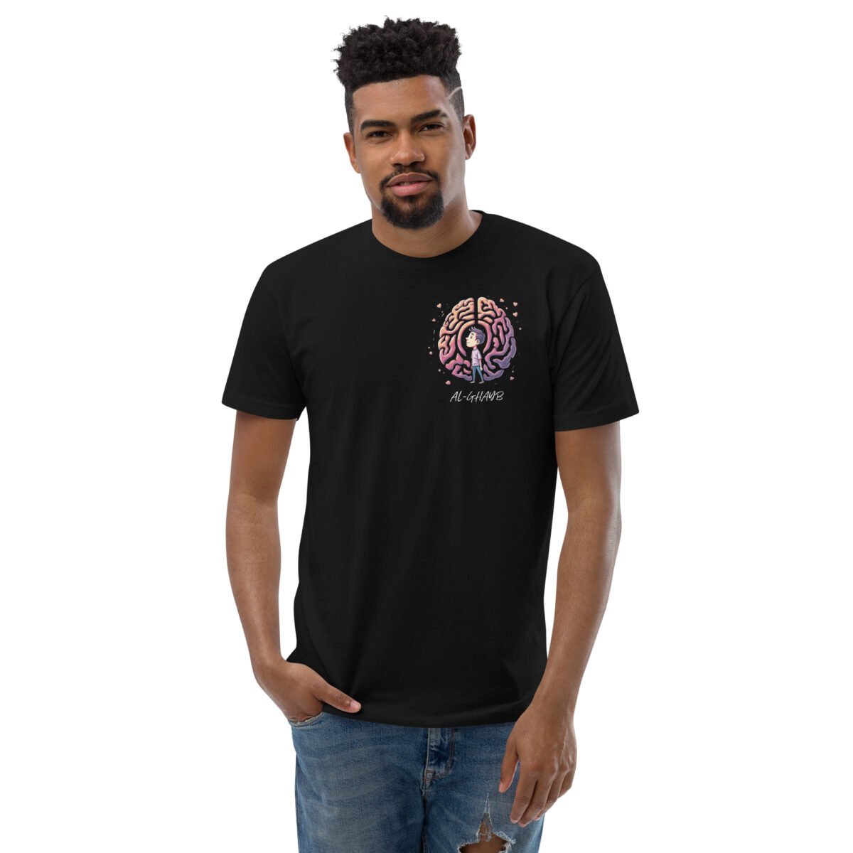 High IQ Men’s Signature Cotton Tee - Image 1