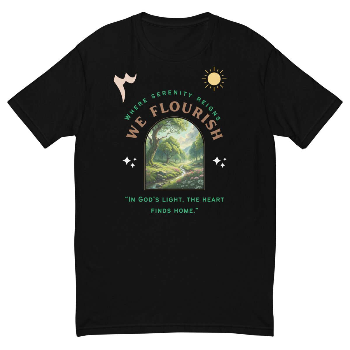 Verdant 3 Men's Signature Cotton Tee - Image 3