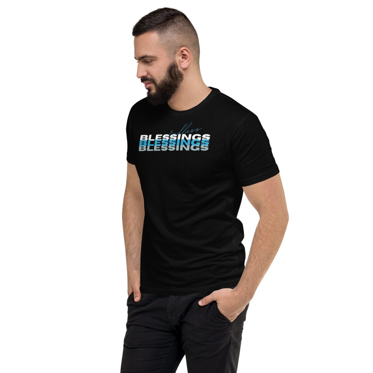 Endless Blessings Men’s Signature Cotton Tee - Image 3