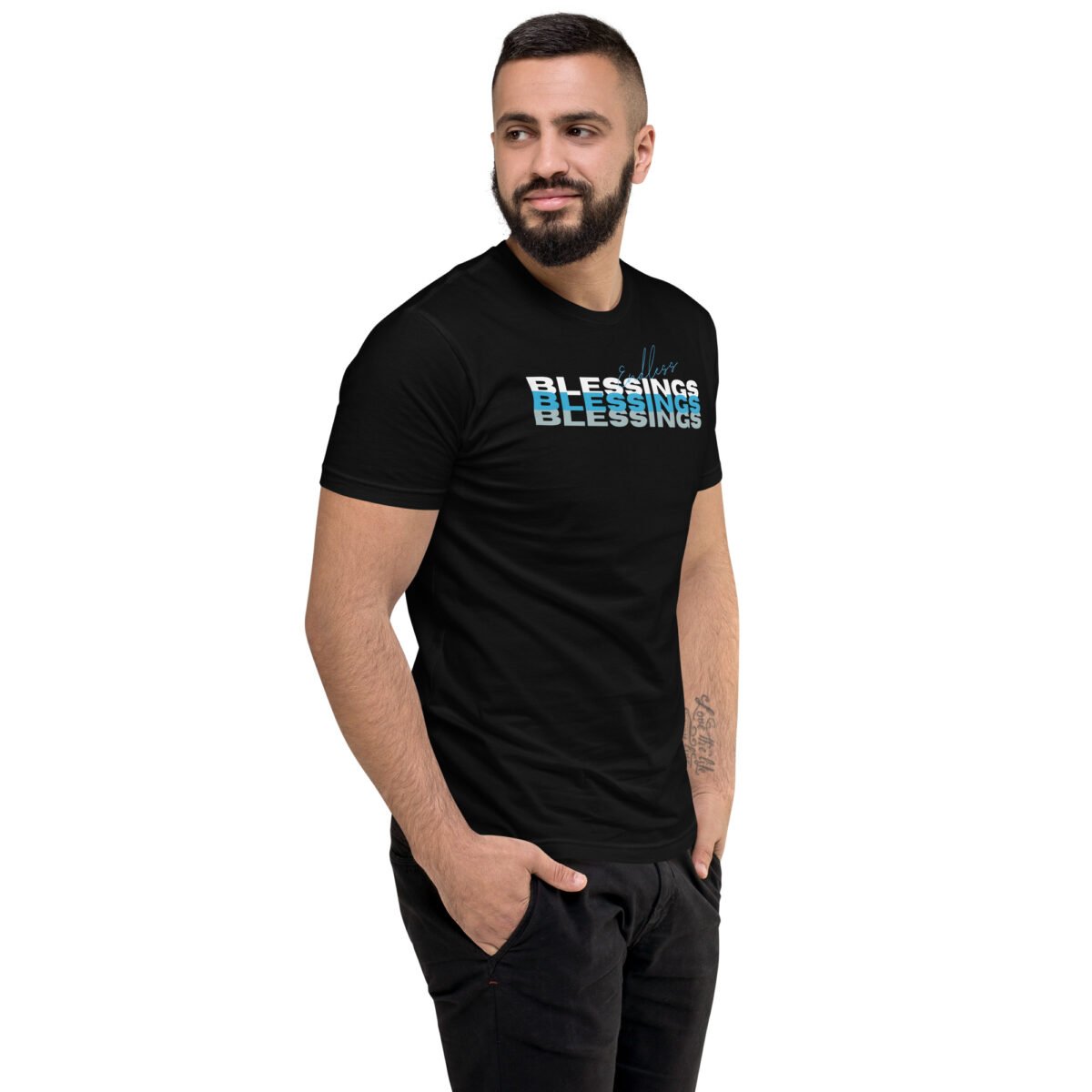 Endless Blessings Men’s Signature Cotton Tee - Image 2