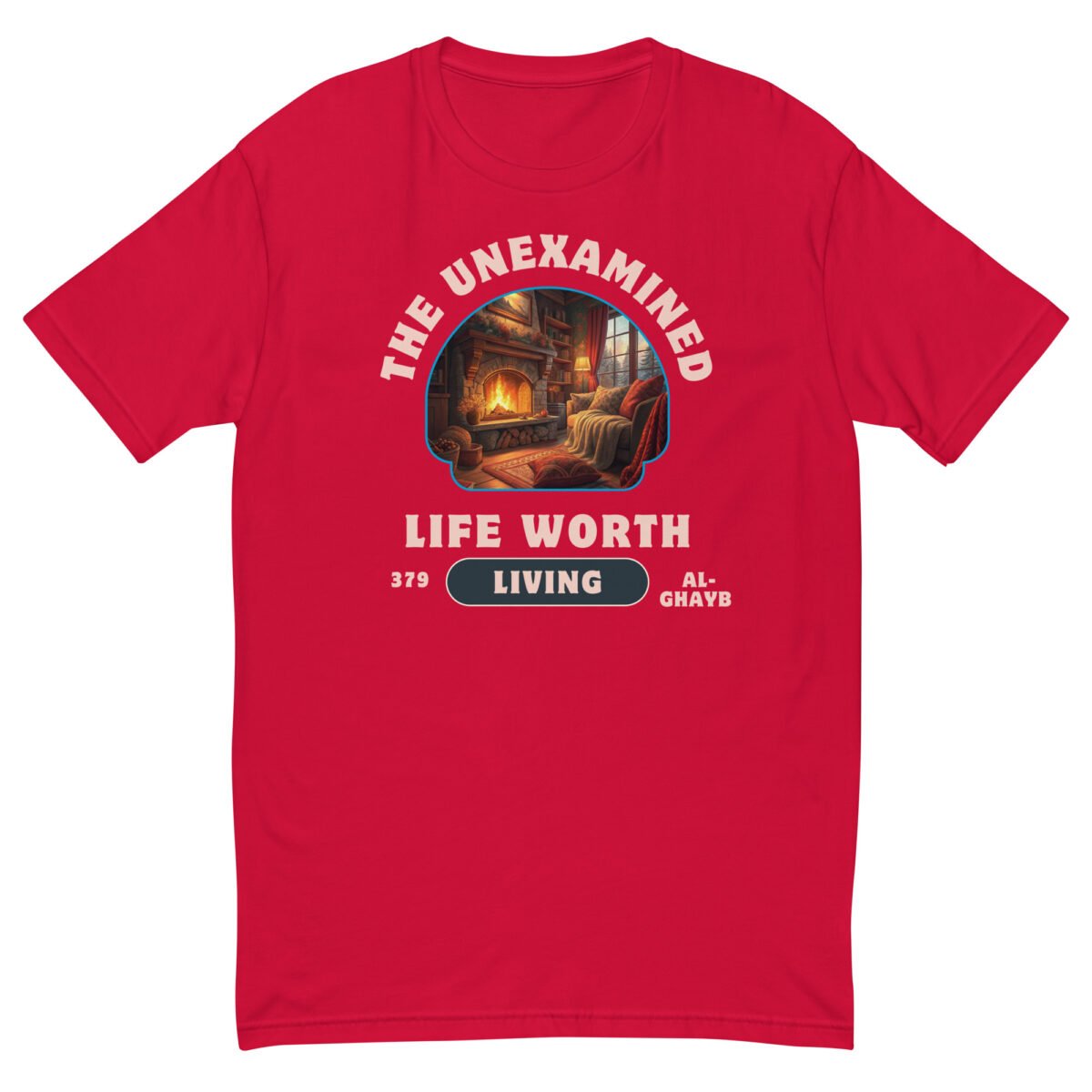 Warm Fire Men’s Signature Cotton Tee - Image 3