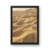 Golden Dunes at Dusk Premium Matte Wall Art Poster