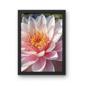 Bloom of Serenity Premium Matte Wall Art Poster 18″ x 24″ (Vertical)