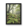 The Emerald Veil: An Ancient Woodland Sanctuary Premium Matte Wall Art Poster 18″ x 24″ (Vertical)
