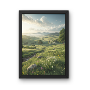 1_20251207_215616_0000 Fields of Golden Light Premium Matte Wall Art Poster 18″ x 24″ (Vertical)