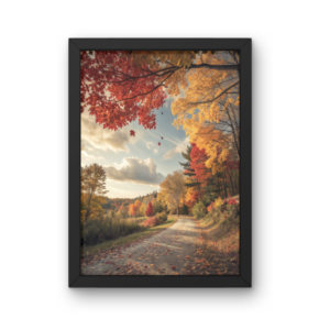 The Golden Passage Premium Matte Wall Art Poster 18″ x 24″ (Vertical)