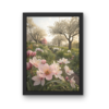 Ephemeral Bloom Premium Matte Wall Art Poster 18″ x 24″ (Vertical)
