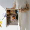 The Tuscan Hearth Premium Matte Wall Art Poster 18″ x 24″ (Vertical)