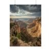 Whispers of the Crimson Canyon Premium Matte Wall Art Poster 18″ x 24″ (Vertical)