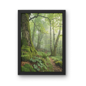 Product Image (1) Whispers of the Mossy Stream Premium Matte Wall Art Poster 18″ x 24″ (Vertical)