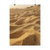 Golden Dunes at Dusk Premium Matte Wall Art Poster