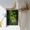 Ivy in Golden Sunlight Premium Matte Wall Art Poster 18″ x 24″ (Vertical)