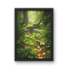 Sunlit Forest Reverie Premium Nature Art Poster