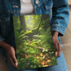 Sunlit Forest Reverie Premium Nature Art Poster