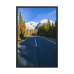 The Alpine Ascent Framed Matte Art Print – 24" × 36"