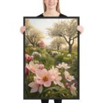 Ethereal Spring Awakening Framed Matte Art Print – 24" × 36" - Image 2