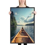 The Navigator’s Path Framed Matte Art Print – 24" × 36" - Image 2