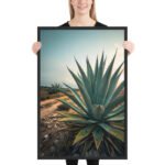 Artisanal Agave Framed Matte Art Print – 24" × 36" - Image 2