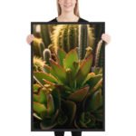 Desert Verve Framed Matte Art Print – 24" × 36" - Image 2