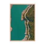 Emerald Serpentine Framed Matte Art Print – 24" × 36" - Image 2