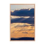 Heaven’s Veil Framed Matte Art Print – 24" × 36" - Image 3