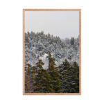 Winter’s First Whisper Framed Matte Art Print – 24" × 36" - Image 3