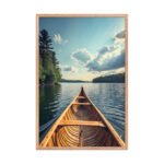 The Navigator’s Path Framed Matte Art Print – 24" × 36" - Image 3
