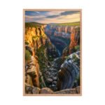 Eternal Chasm Framed Matte Art Print – 24" × 36" - Image 3