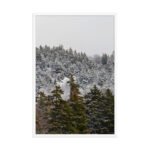 Winter’s First Whisper Framed Matte Art Print – 24" × 36" - Image 4