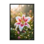 Ethereal Bloom Framed Matte Nature Fine Art Print — 24" × 36"