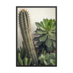 Desert Botanical | Framed Matte, Nature Art Print - 24" × 36"