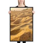 Golden Sands Framed Matte Art Print – 24" × 36" - Image 2