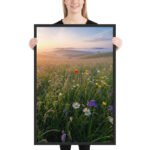 Meadow of First Light Framed Matte Art Print – 24" × 36" - Image 2