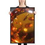 The Primordial Glow Framed Matte Nature Fine Art Print — 24" × 36" - Image 2