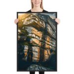 Luxury Highland Stone Framed Matte, Nature Art Print — 24" × 36" - Image 2