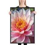Petals of Light | Framed Matte, Nature Art Print - 24" × 36" - Image 2