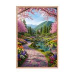 Eternal Spring Sanctuary Framed Matte Nature Fine Art Print — 24" × 36" - Image 3