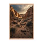 Canyon of Echoes Framed Matte Nature Fine Art Print — 24" × 36" - Image 3