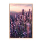 Lavender Twilight Serenity Framed Matte Nature Fine Art Print — 24" × 36" - Image 3