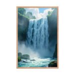 Celestial Cascades Framed Matte Nature Fine Art Print — 24" × 36" - Image 3