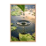 Luxe Water Ripple Framed Matte, Nature Art Print — 24" × 36" - Image 2