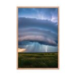 Luxury Storm Photography Framed Matte, Nature Art Print — 24" × 36" - Image 3