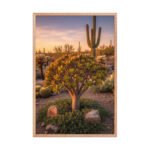 Luxury Desert Sunset | Framed Matte, Nature Art Print - 24" × 36" - Image 2