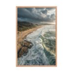 Wild Shore | Framed Matte, Nature Art Print - 24" × 36" - Image 3